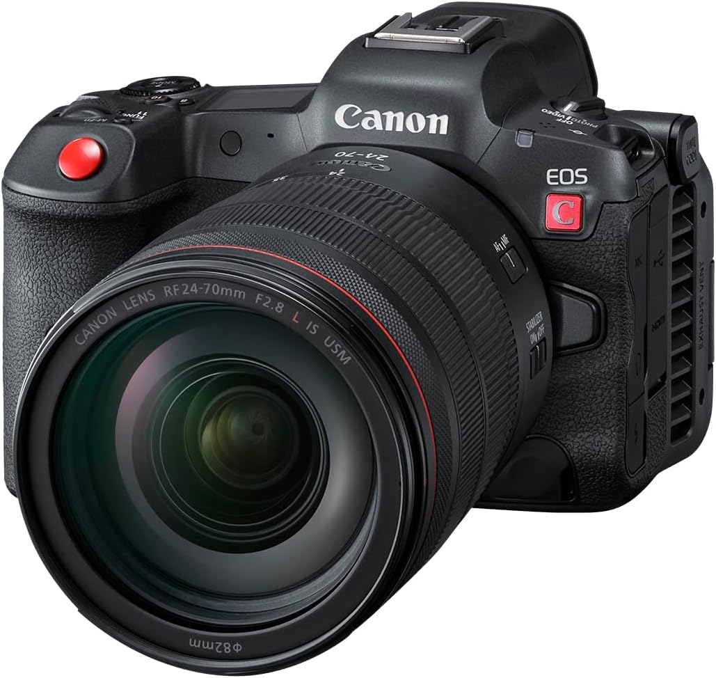 【CANON】 CANON R5 RF24-70mm F2.8 L IS USM Amazon.com : Canon EOS R5 C RF24-70mm F2.8 L is USM Kit (Renewed