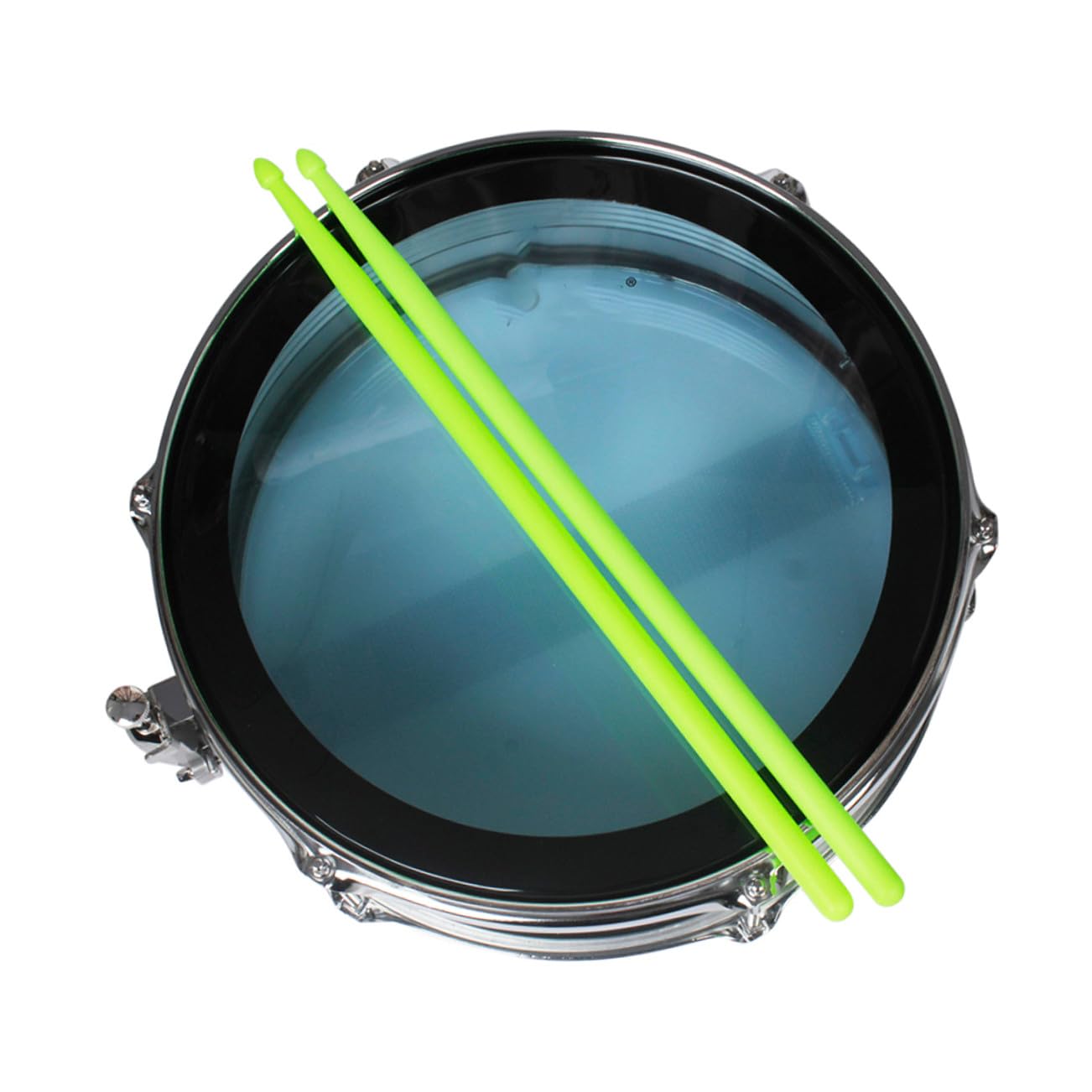 Lot de 5 Paires de Baguettes de Batterie en Nylon Confortables pour Débutants et Garçon et Filles, Accessoires Solide pour Performances en Café et Groupe de Couleur Aléatoire