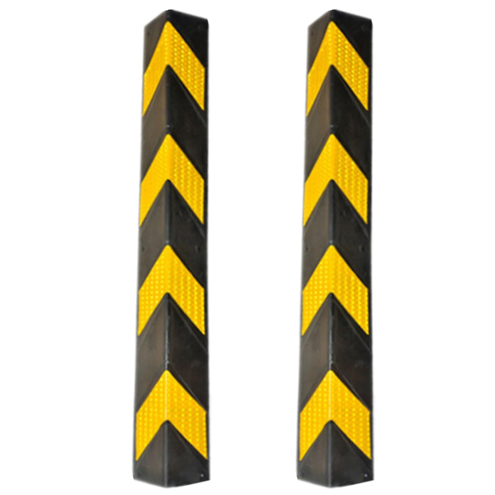 Protection de bord d'escalier en caoutchouc en L pour parking