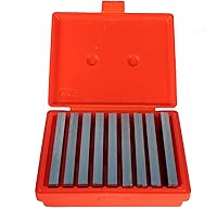 Vista 1 de Juego de 9 pares de acero paralelo de 1/4 de pulgada de grosor, 6 pulgadas de largo, 0.0002 pulgadas de precisión