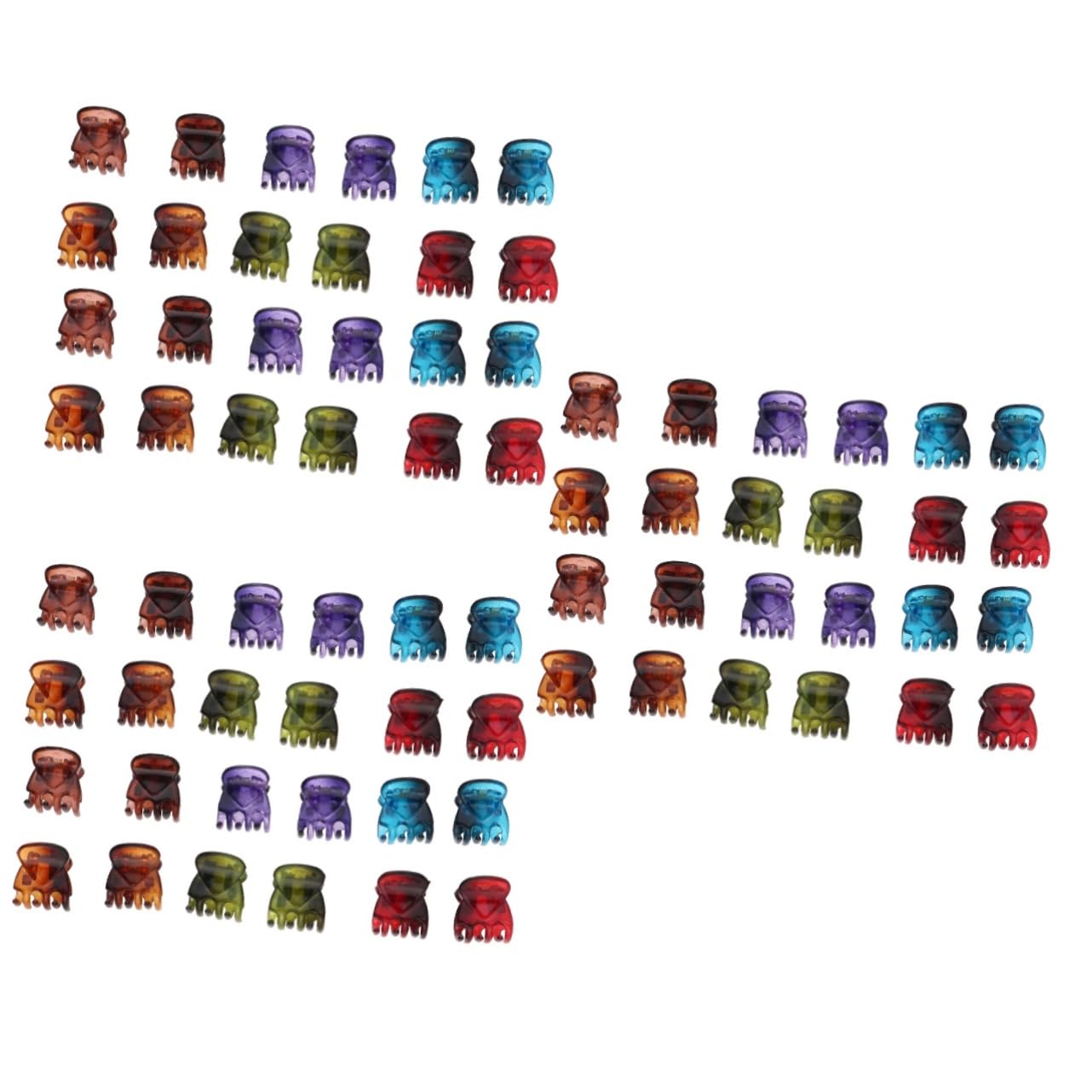 DOITOOL 144stücke Mini Haarklammern Kleine Haarspangen Für Damen Und Mädchen Für Kreative Frisuren Rutschfest Und Bruchsicher Perfektes Zubehör Für