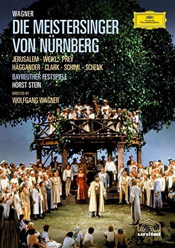 Wagner - Die Meistersinger von Nurnberg / Bernd Weikl, Siegfried Jerusalem, MariAnne Haggander, Hermann Prey, Graham Clark, Matthias Holle, Horst Stein, Bayreuth Opera by Richard Wagner