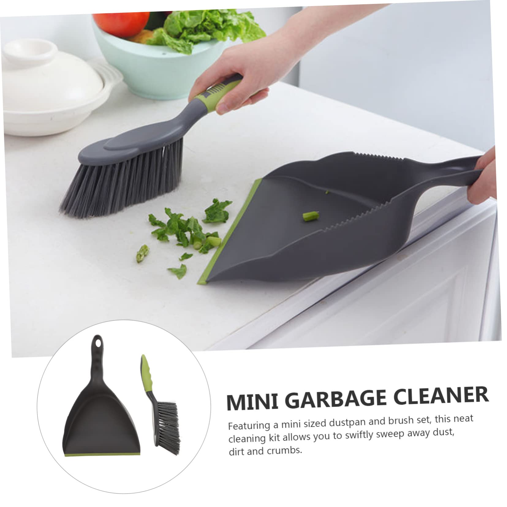 HAPINARY 1 Set Desktop Sweeping Set Desktop Broom Window Sweep Brush Paintbrush Cleaners Screen Cleaner Household Cleaning Brush Hair Broom Cleaner Window Cleaning Kit Micro Brush Nylon