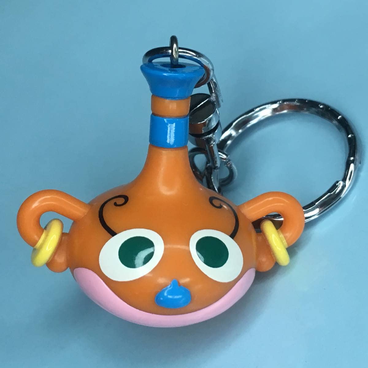 Amazon.co.jp: キーホルダー 壺 赤茶色 アクビちゃん ハクション大魔王