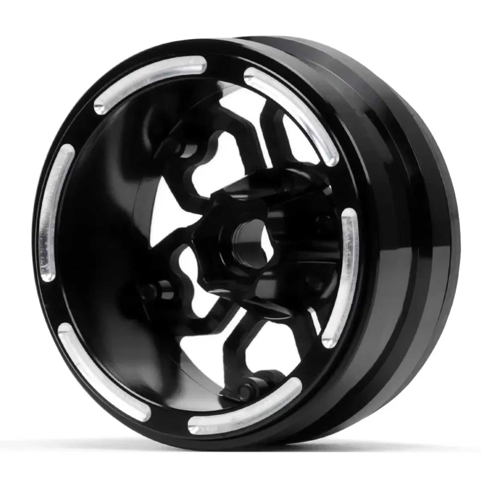 1,9 Beadlocks Carbono para Axial para SCX10 para Bronco D90 1/10 | Llantas livianas carbono aluminio reducen inercia dirección marca alineación instalación reparación Repuesto
