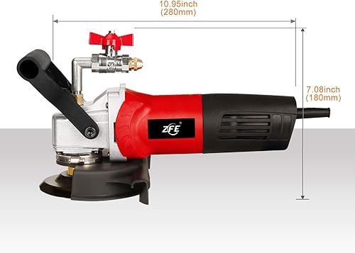 Miniatura 6 de ZFE Pulidor húmedo de 800 W110 V de velocidad variable de 4 pulgadas molinillo y almohadillas de pulido de diamante de granito pulidor de piedra