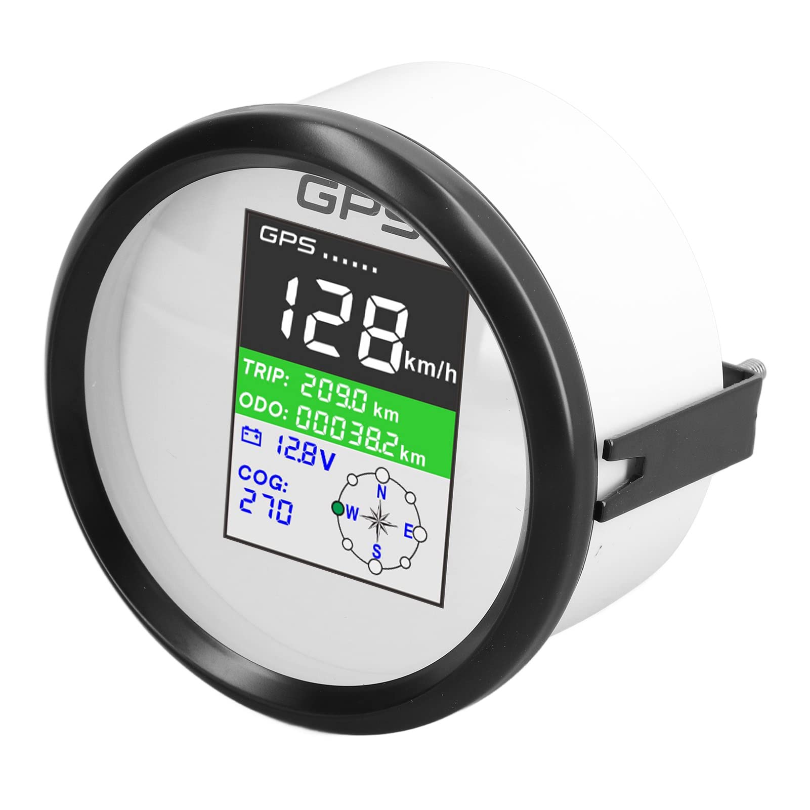 Prędkościomierz GPS 85 Mm węzeł Mph Km/H Licznik Kilometrów z wodoodpornością IP67 dla Różnych pojazdów. 3 Jednostki Przełączane, Wykonane ze Stali Nierdzewnej 316L do Samochodów i Motocykli