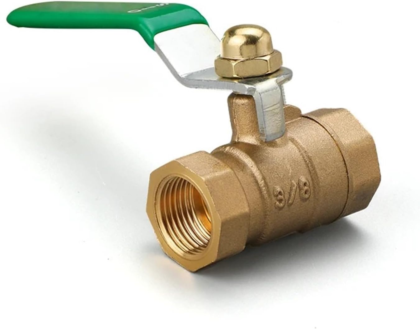 BSPT Brass Mini Ball Valve Air Compressor Shut Off Valve 1/8 1/4 3/8 1/2 Threaded Male To Female 1Pcs(FEMALE,1I4)
