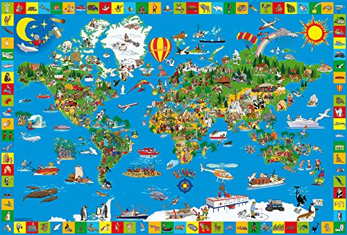 Schmidt Spiele 56118 Deine Bunte Erde, 200 Teile Kinderpuzzle – Bild 3