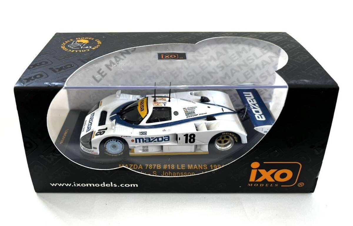 Amazon | 1/43 IXO マツダ 787B #18 | ミニカー・ダイキャストカー