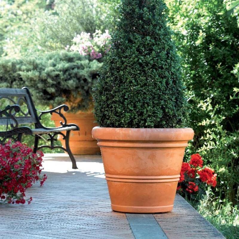 Bama Pot de Chianti, Résine, Terre Cuite, 40 cm
