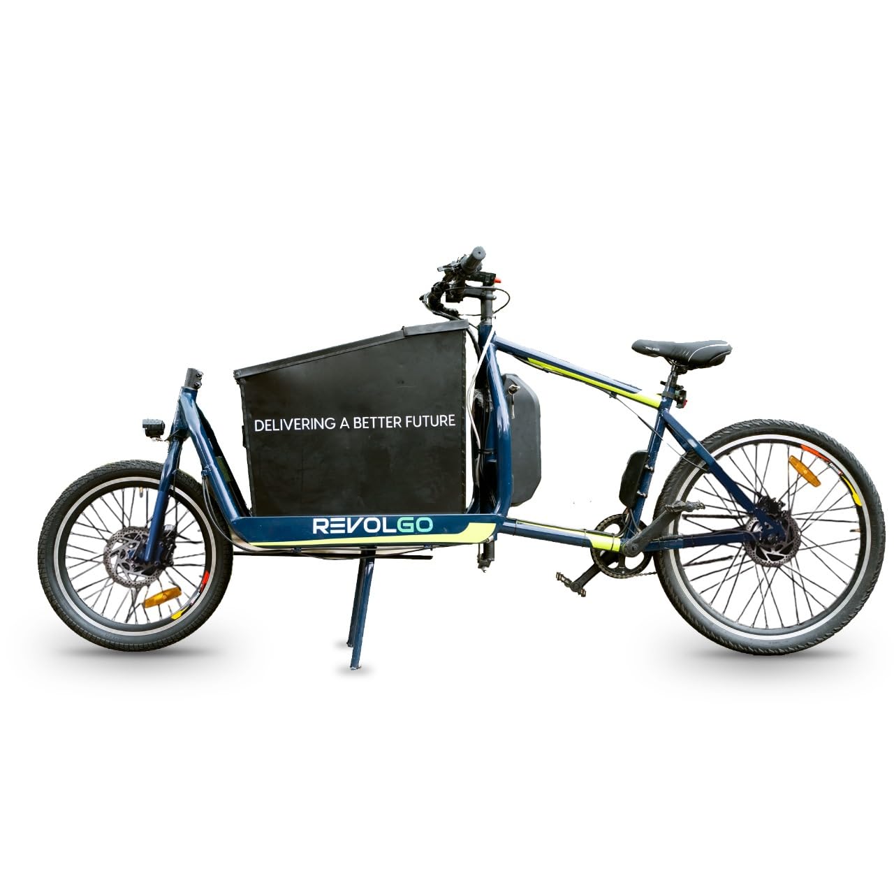 REVOLGO E-Cargo Bicycle, 48V Dc, 250W Motor, 50Km Range, Heavy Duty Frame, 150Kg Payload, 25Km/Hr Speed-image-25