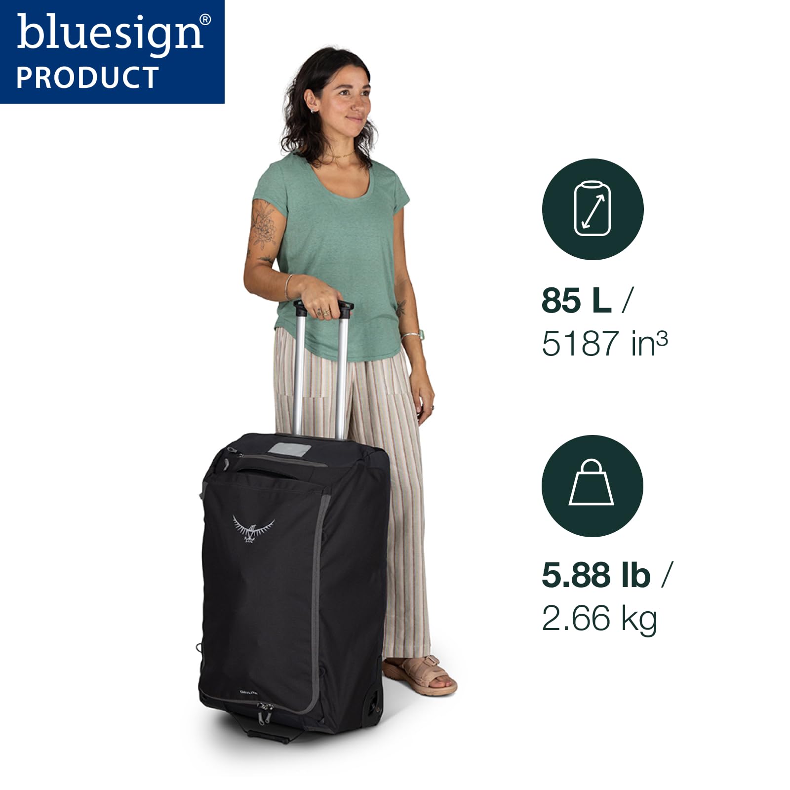 Osprey Daylite Bolsa de Viaje con Ruedas