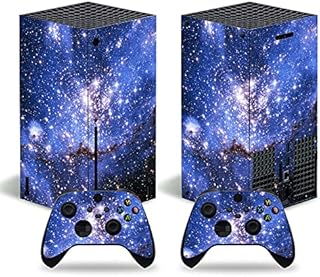 Mcbazel Pattern Series Vinyl Skin Sticker For Xbox Series X Console & Controller Protect Cover Decal Skin - Red Skull