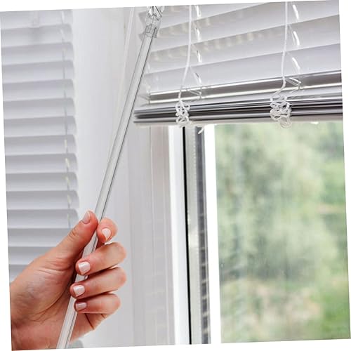 Miniatura 8 de Varilla de inclinación para ciega, varilla vertical de 21 pulgadas, pieza de repuesto de plástico para abridor de persianas de ventana larga, barra