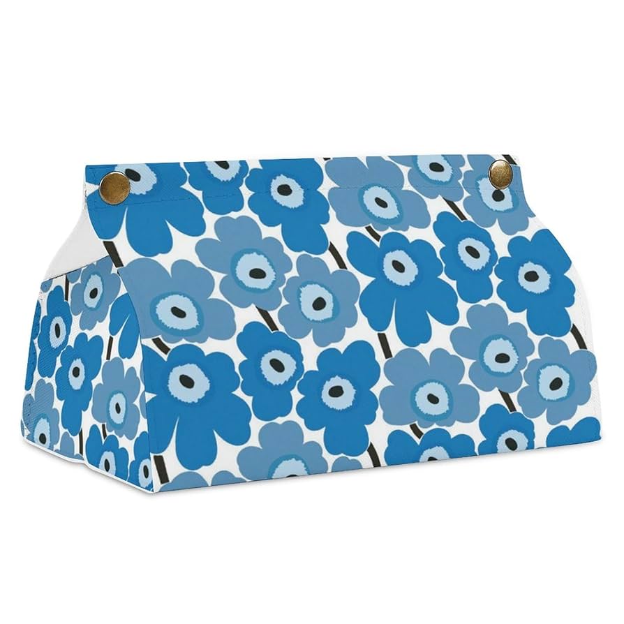 Amazon｜ティッシュケース おしゃれ PUレザー マリメッコ 花柄