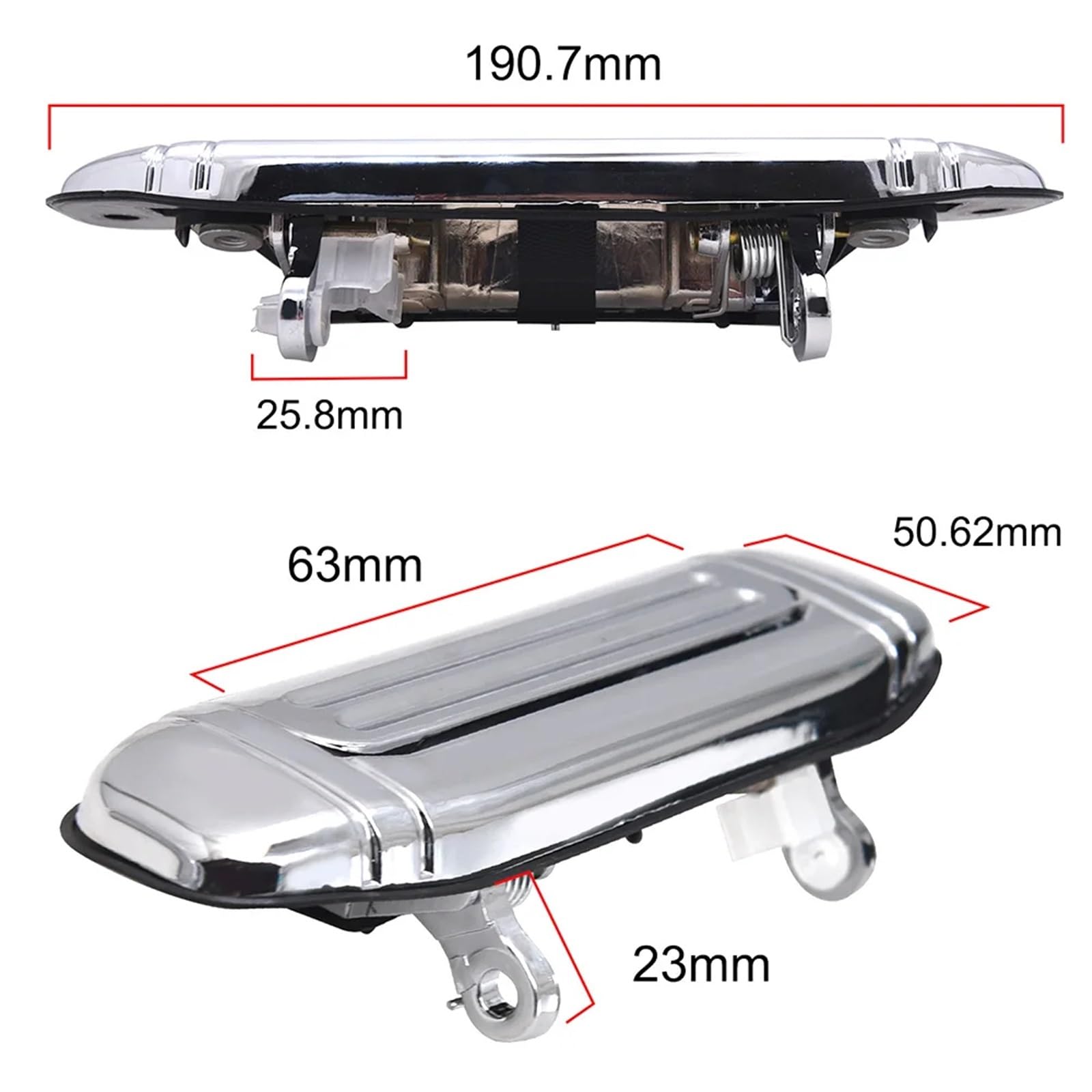 Amazon.com: Car Door Handle Car Exterior Door Handle for