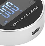 Digital Tape Measure, 656.2ft Long Distance Electronic Rolling Ruler LCD Display, 260mAH Battery, USB Rechargeable Rolling Distance Measuring Tool for Circular Flat Curved Diameter