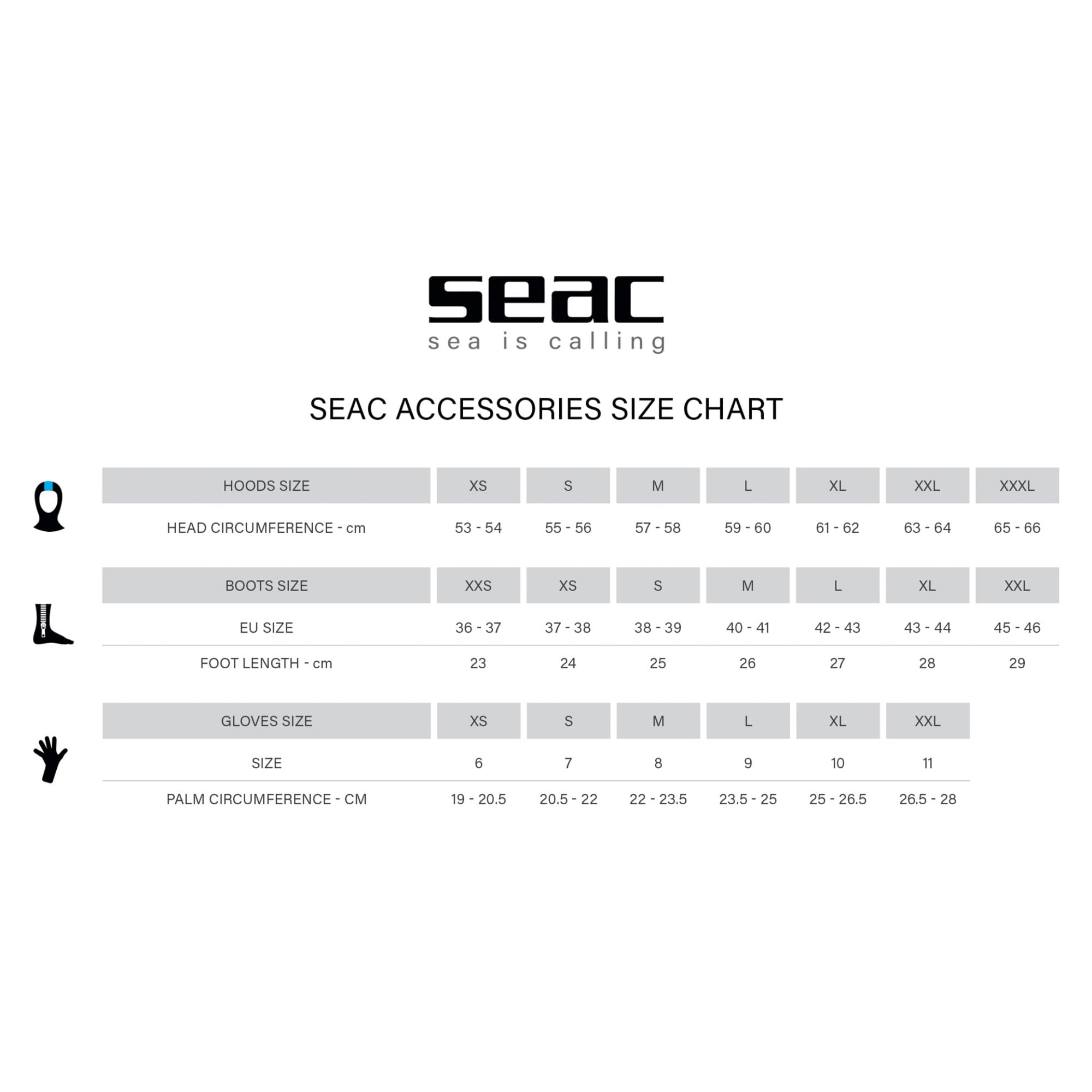 Seac Standard Hd, Calzari in Neoprene foderato, da 2,5 e 5 mm