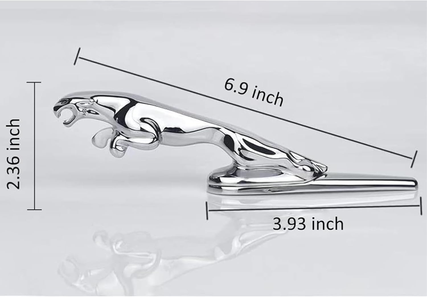 Hood Cover Hood Ornament for Trucks,Cars Logo Decorative Ornaments,Metal 3D Emblem Logo