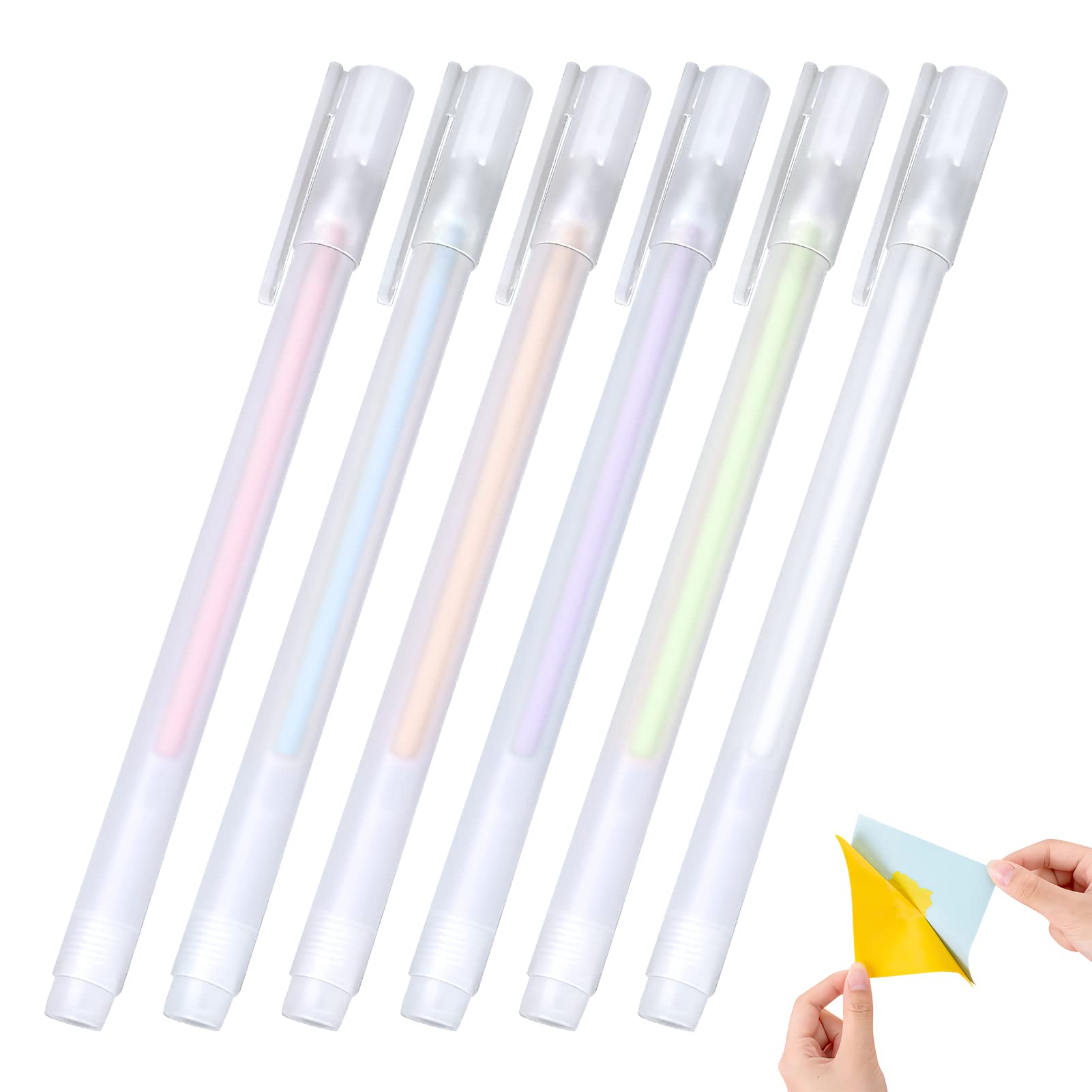 Bewudy 6 stick di colla ad asciugatura rapida, stick di colla per asciugatura rapida, stick di colla per scrapbook Crafting tessuto, stick di colla per fai da te a mano