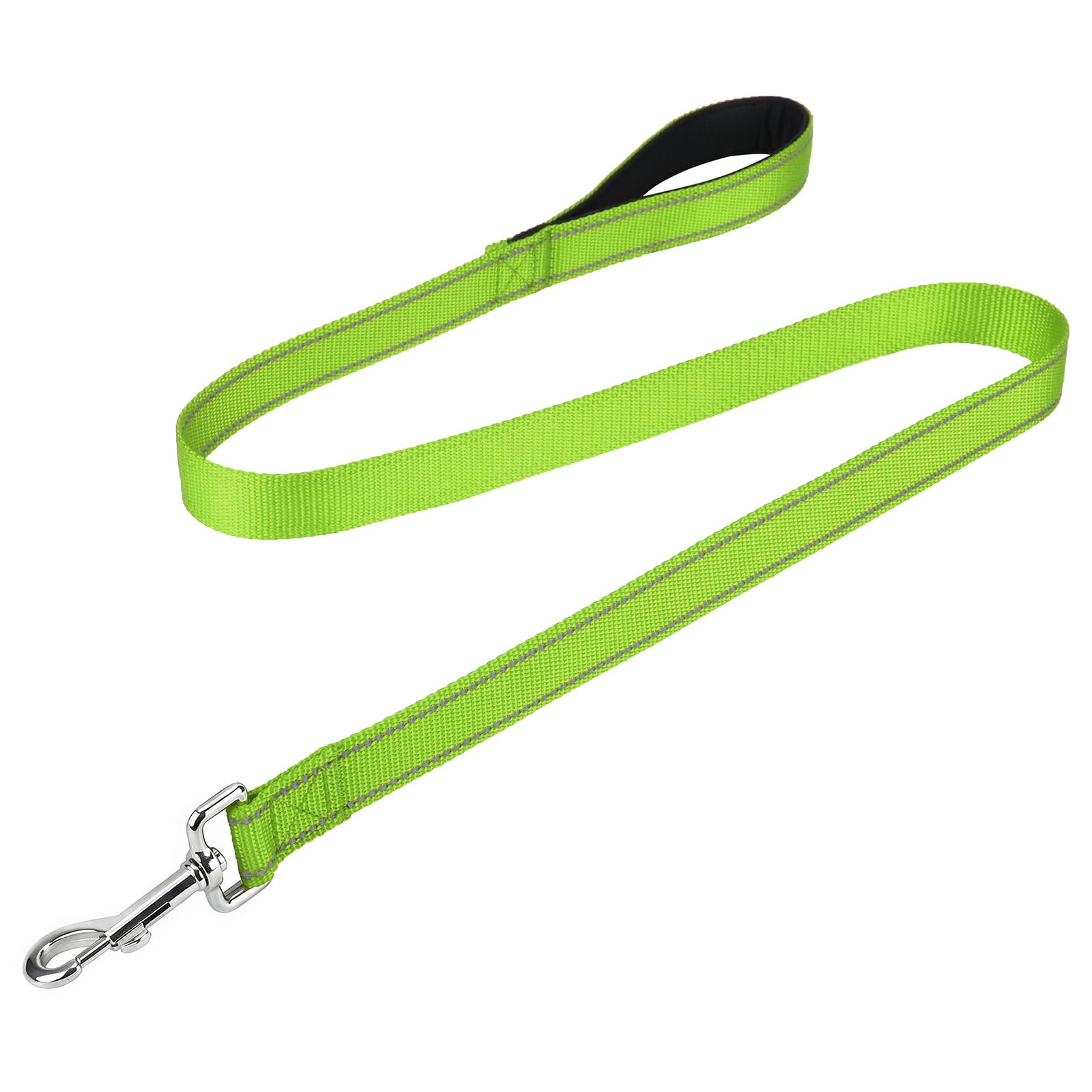FunTags Reflective Nylon Dog Leash for Medium & Large Dogs, 4FT Training — image 1