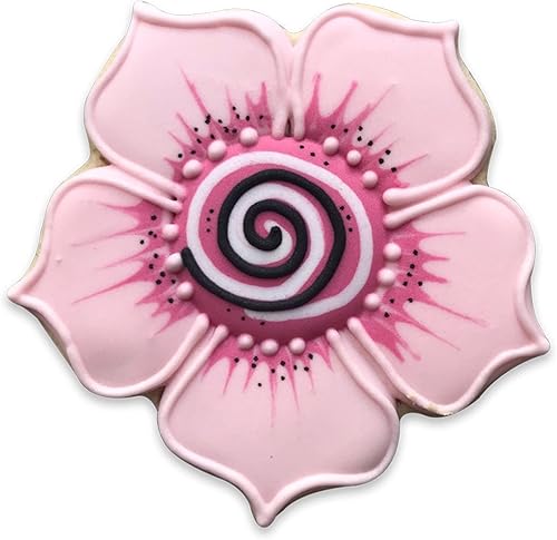 Miniatura 2 de LILIAO Spring Kapok Flower - Cortador de galletas (3,5 x 3,5 pulgadas), acero inoxidable