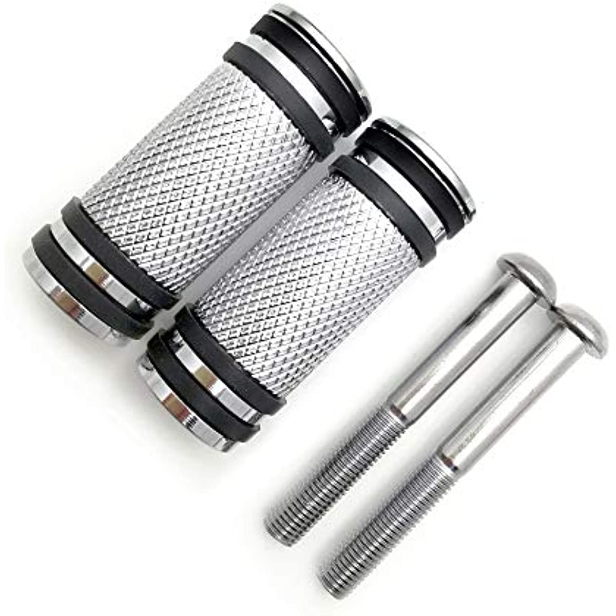 AfterMokit Shift Peg for Harley Davidson Heel Toe Shifter Road Glide Road King Breakout CVO Dyna Electra Glide Street Glide Fat Boy Forty Eight Heritage Softail Sportster Night Train Pack of 2 Chrome