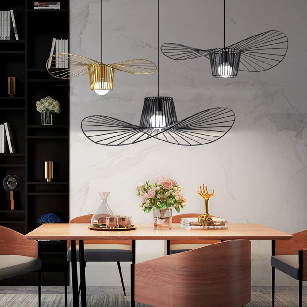 Hanglamp in hoogte verstelbaar E27 31 cm metaal donkerblauw