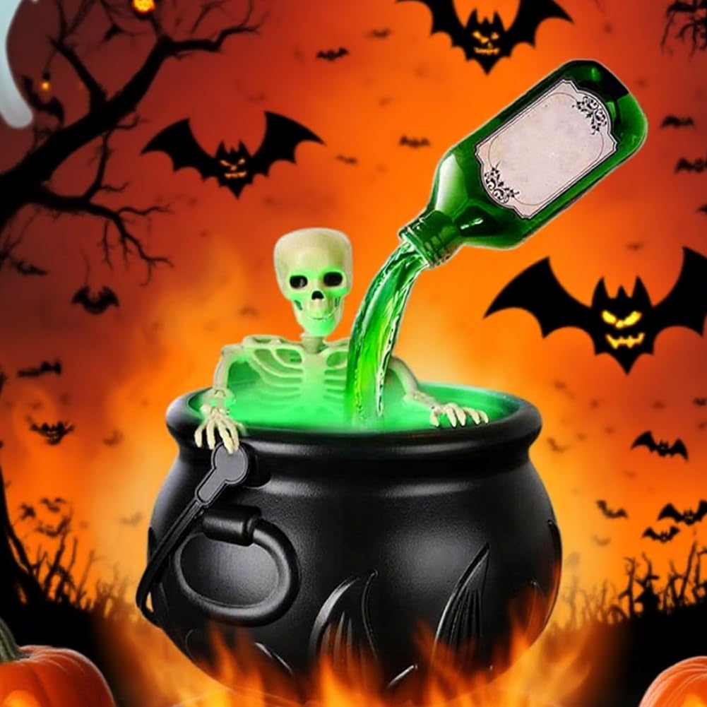 Dekoracja na Halloween, zestaw dekoracji wnętrz z oświetleniem na podwórko (B)