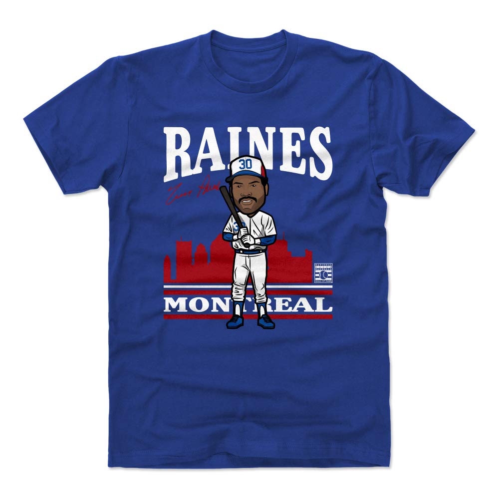 500 LEVEL Tim Raines Shirt - Vintage Montreal Baseball Men's Apparel - Tim Raines Toon