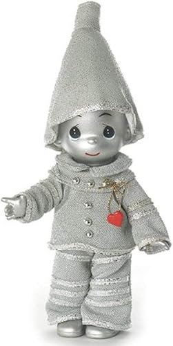 Precious Moments Muñecas de The Doll Maker, Linda Rick, Hojalata, Corazón de plata, Mago de Oz, muñeca de 7 pulgadas