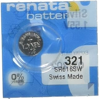 2 Pcs 321 Renata Silver Oxide 0% Mercury Electronic Batteries SR616SW by Renata