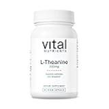 L-Theanine 200mg | Vegan Supplement | L Theanine Supplement Supports Normal Stress Levels and Cognitive Function* | Gluten, Dairy and Soy Free | 60 Capsules