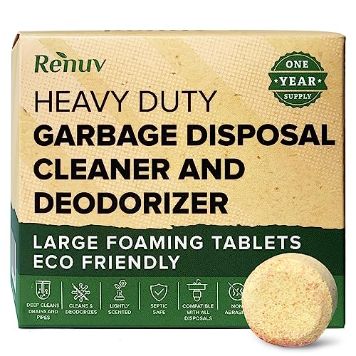 Garbage Disposal Cleaner and Deodorizer by Renuv - Eco Friendly ...