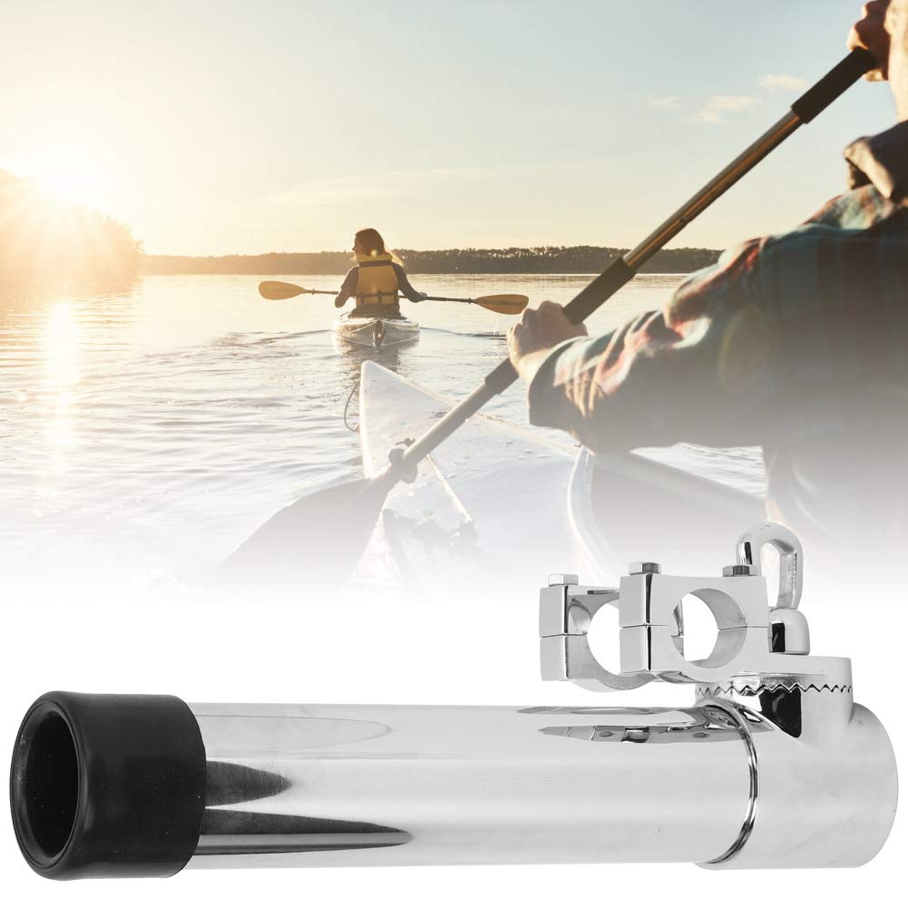 Support De Canne à Pêche En Acier Inox 316 - Montage Latéral Pour Bateau Ou Kayak - Facile à Installer - 7