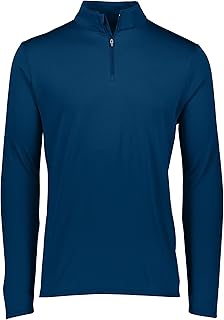 Men's Attain Light Weight Wicking Knit 1/4 Zip Pullover - Athletic Performance and Comfort Wear