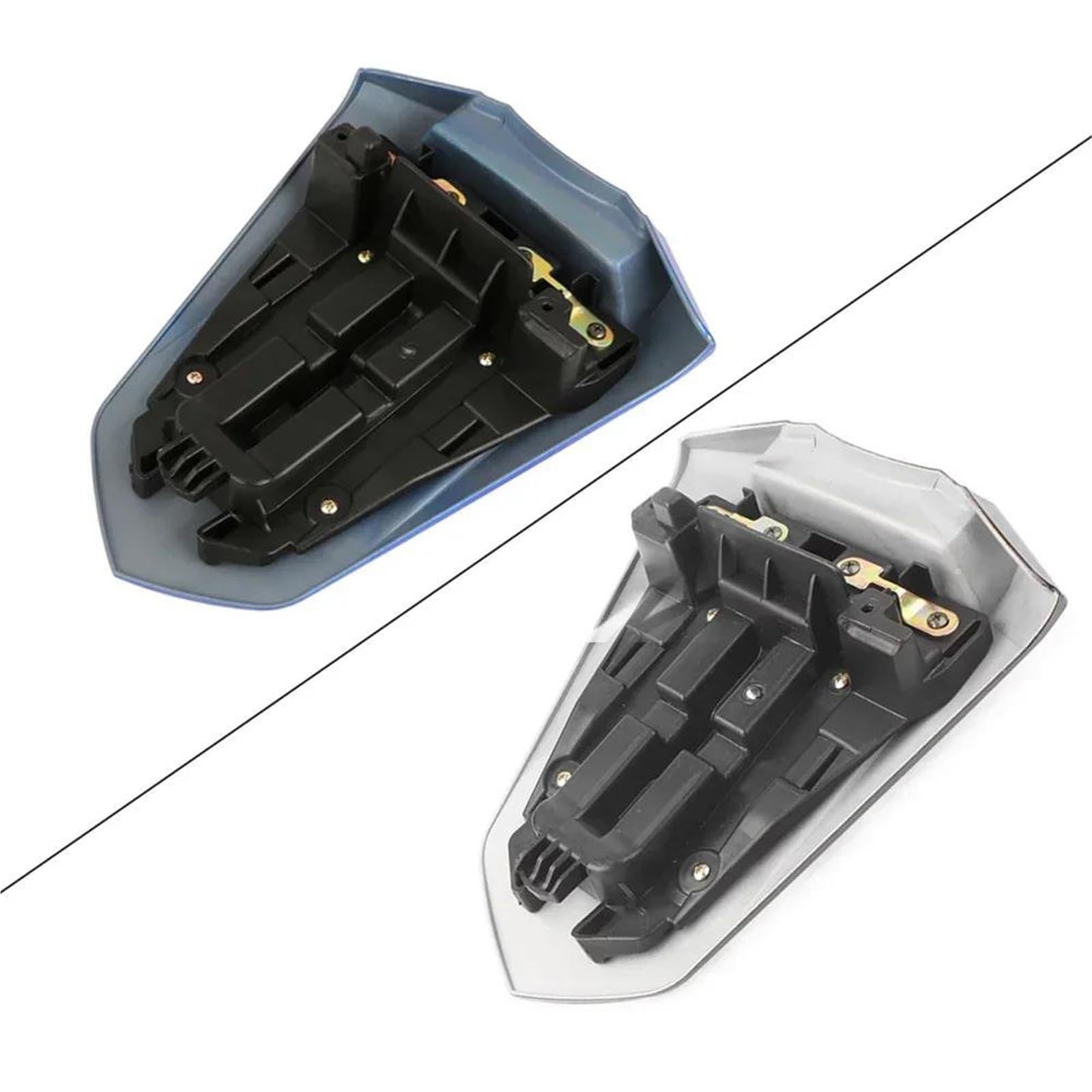 Coprisella Posteriore Monoposto (Cowl) Per Moto Carena Sezione Coda Per Yamaha YZF R1 1000 YZFR1 YZF-R1 2007-2008 Coprisella Monoposto(Aspetto in twill)