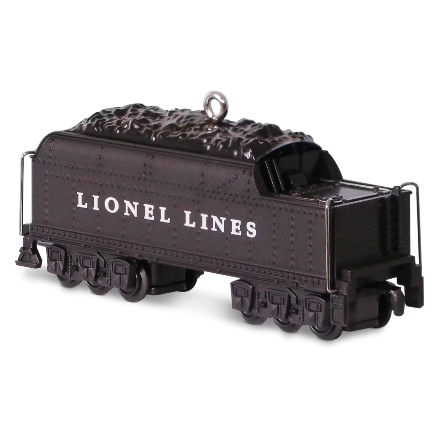 Ornement de train Hallmark Lionel Line 2426 W Tender miniature de collection pour sapin de Noël