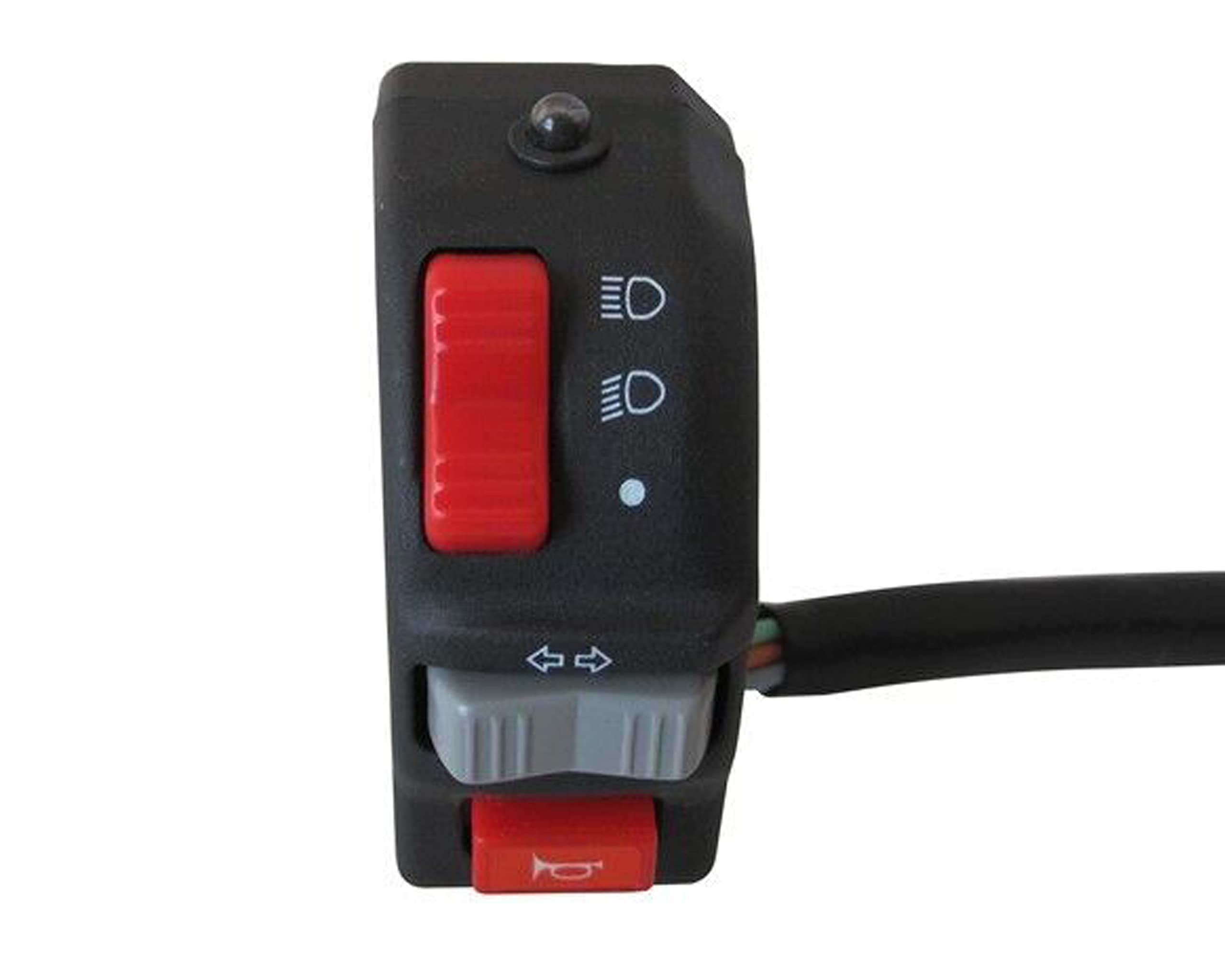 Motocicleta Interruptor Montaje Aparamenta Racimo para Faro, Indicador, Amplificador para 22mm 7/8" Manillares