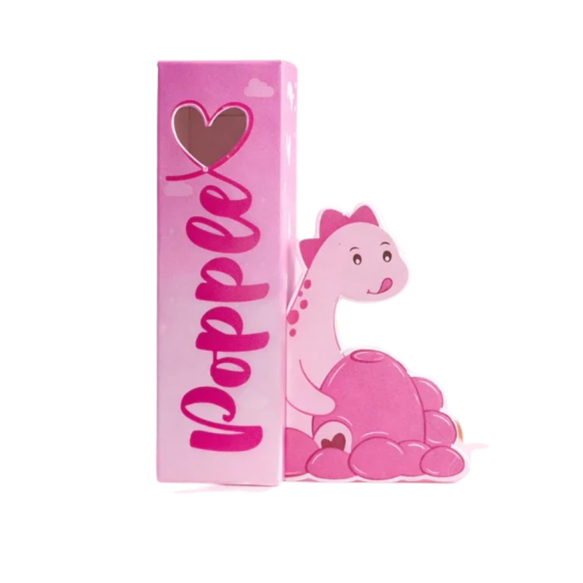 Popple Jelly Lip Balm Smooth Texture Soft Finish Lightweight Daily Lip Care Pocket Size Cute Packaging Travel Friendly Edible & Lick-Safe (Pink Tint) (Bubblegum Kiss Lip Balm)-image-11