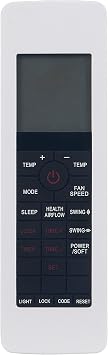 0010401314J Replace AC Remote Control Compatible with Haier YORK Split A/C | Air Conditioner V9014557 0010401314T