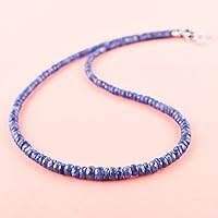 Vista 4 de OdrillionGems Collar Gargantilla de piedras preciosas 100% naturales, piedras de nacimiento de cuentas de ópalo, plata de ley 925, cristales