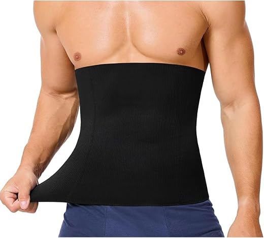 FITFORTH Tummy Tucker Men | Sweat Belt &amp; Gym Belt for Men | Tummy Trimmer for Man | Slim Belt- Waist Support for Workout &amp;...