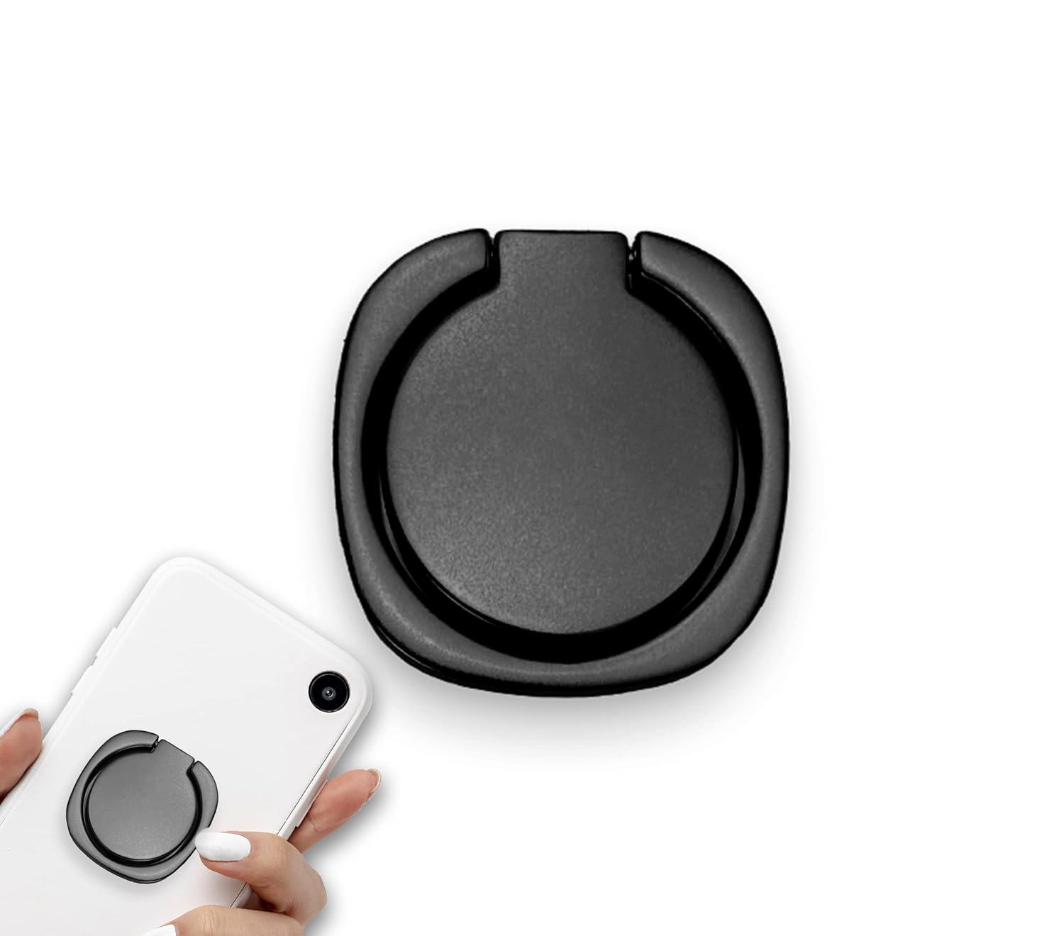 Regor Metal Ring Finger Grip & Mobile Holder Mobile Stand Phone