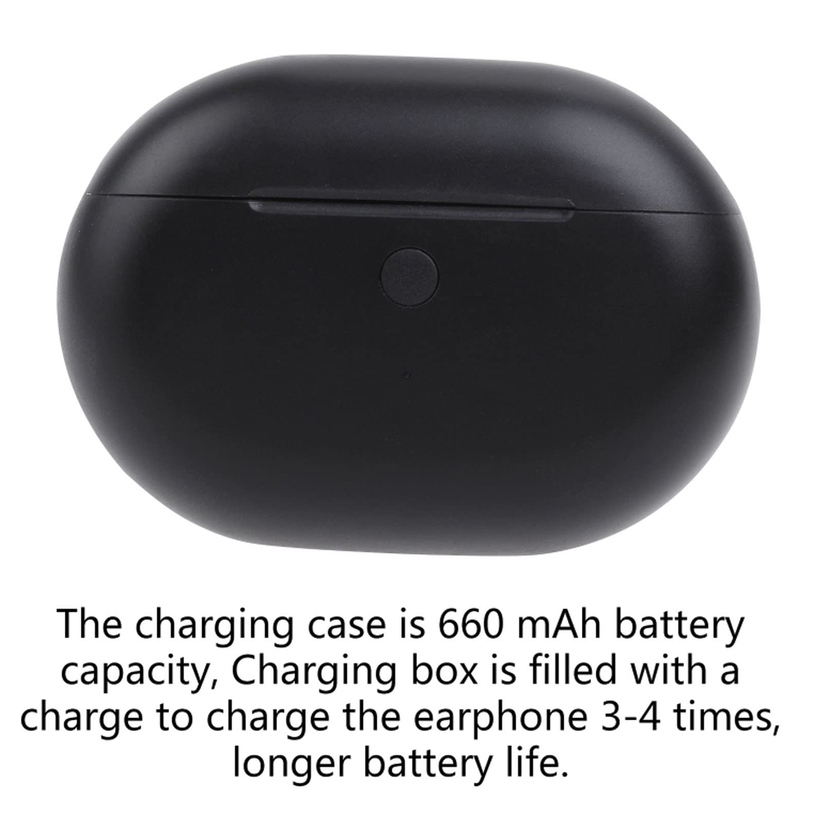 Boîtier de Charge sans Fil Compatible avec Beats Studio Buds, Boîtier de Chargeur de Remplacement avec Bouton de Synchronisation D'appairage et Batterie Intégrée de 700 MAh (écouteurs Non