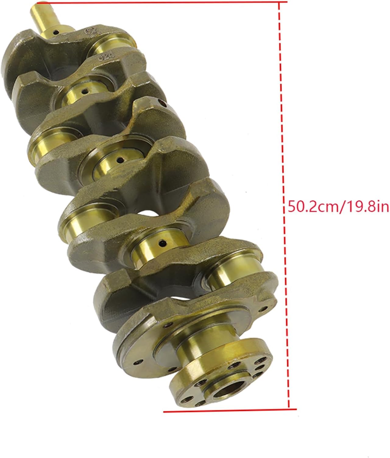 Silscvtt Engine Crankshaft 23111-2G200 Replacement for Santa FE 2.4L 2013-2015 Replacement for KIA Optima 2.4L 2011-2015 231112G230