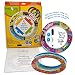 Trim-A-Rim Mini Size Magnetic Locker Mirror and Whiteboard, Reversible and Customizable, Party Craft & DIY Gift