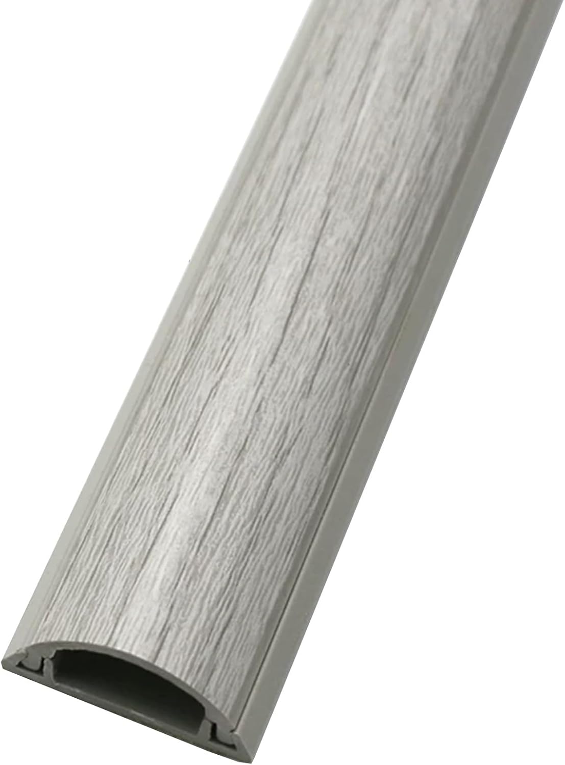 Cord Covers for Wires on Floor, Self-Adhesive Floor Cord Cover, PVC Decorative Cable Protector, for Office Home Public, 39" Long(Gray,5x1.4cm/2x0.5in)