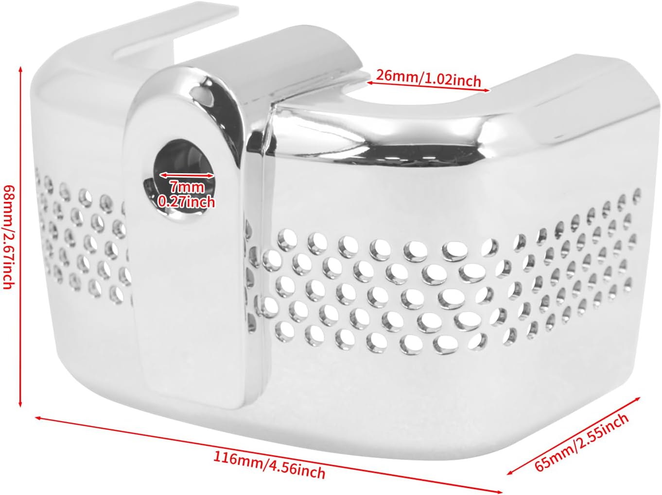 Motorcycle Coil Cover Ignition Coil Cover Fit For Harley Softail Street Bob Breakout Low Rider S Heritage Classic 2018-up Touring 2025-up Chrome